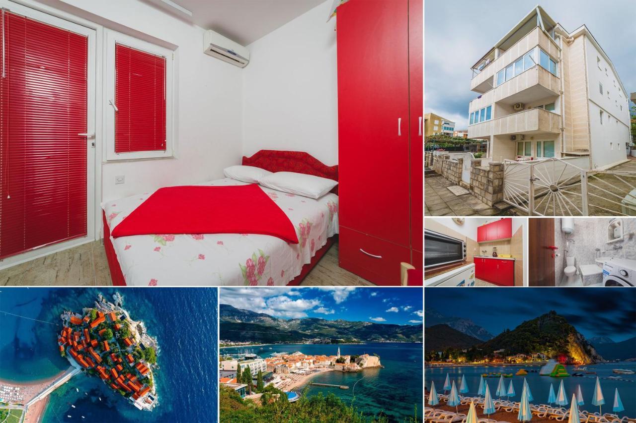 Apartments Andjela บุดวา ภายนอก รูปภาพ